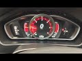 Volvo V40 D2 2015 R-Design startup |Volvo V40 D2 2015 R-Design odpalanie Volvo V40 R-Design interior