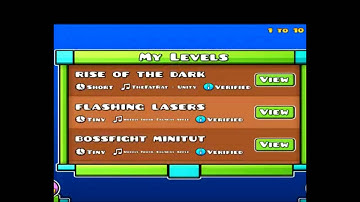Geometry Dash [1.9] Rise of the Dark [preview] by TheRealGDMstr (Me)