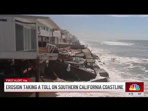 Erosion taking a toll on Southern California coastline