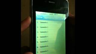 Reglages Sonneries Sciphone I68 4G