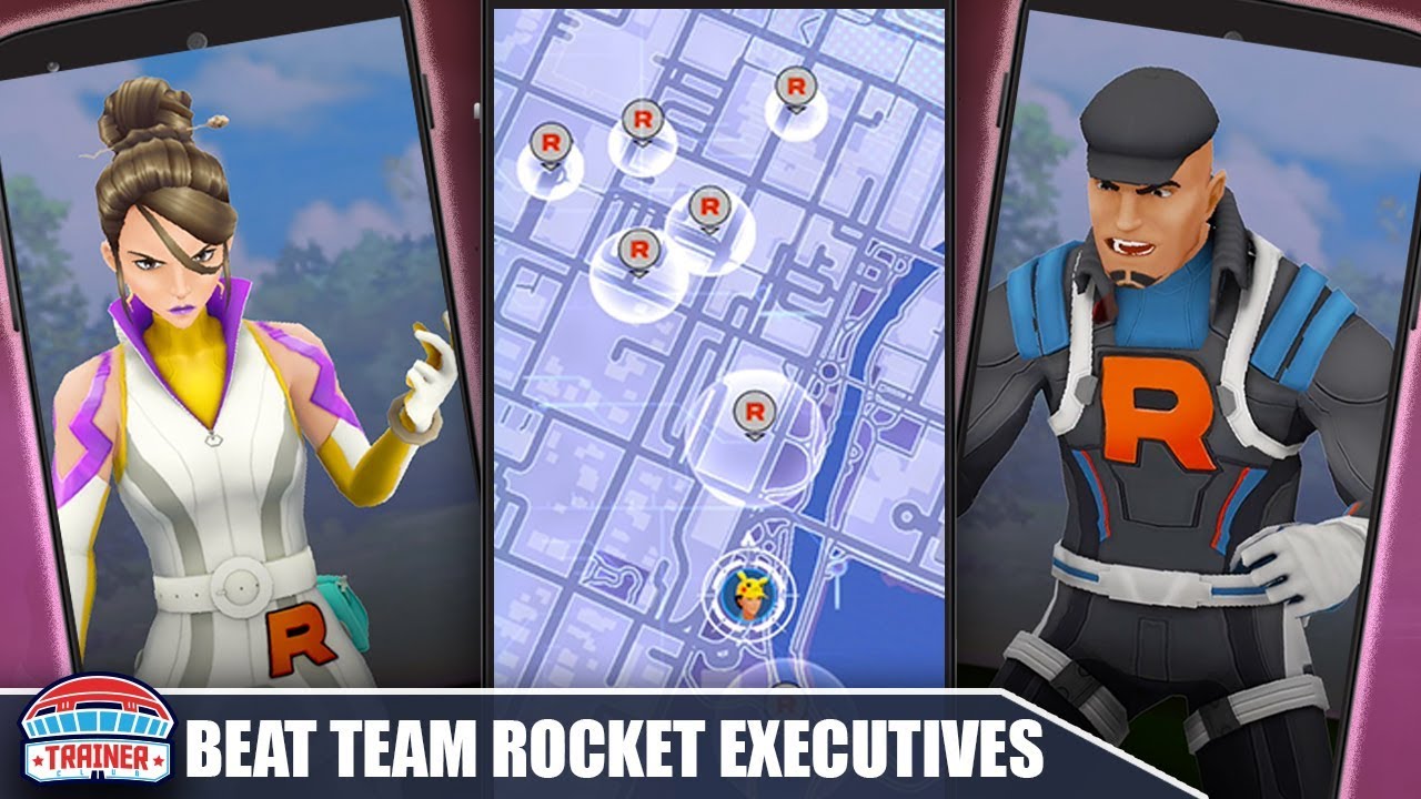 How To Beat Team Go Rocket Leaders Arlo, Sierra, And Cliff In