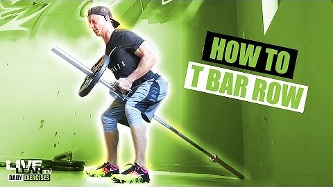 How To Do A T-BAR ROW | Exercise Demonstration Video and Guide