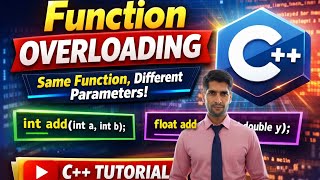 Function Overloading in C++ | C++ OOP Tutorial for Beginners | Function Overloading Example in C++