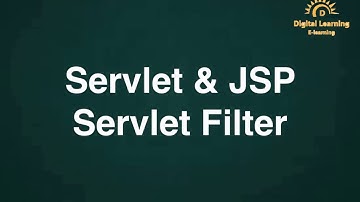31 Servlet & JSP Servlet Filter | Online Training Download app from below link