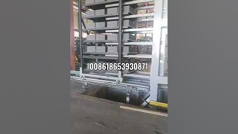 Simple block machine palletizer for hollow blocks,solid bricks and color pavers