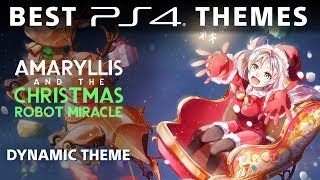 Amaryllis and the Christmas Robot Miracle PS4 Dynamic Theme