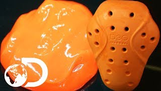 Making Shock Absorbing Protective Gear From Goo | How Do They Do It? screenshot 3