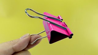 11 Amazing Clip Binder Tricks That Are Really Useful | DIY Sweet by DIY Sweet  1,479 views 10 days ago 9 minutes, 23 seconds