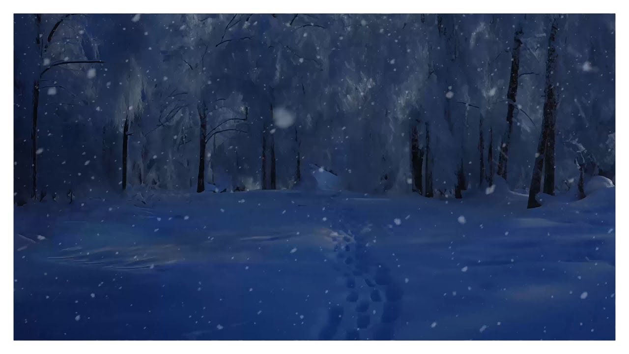 Winter Snowstorm Sounds for Deep Sleep | Cozy Blizzard Ambience | 10 ...