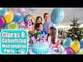 Claras 8. Geburtstag 🎂 Strahlende Augen & Geschenk auspacken! Meerjungfrau Party Torte | Mamiseelen