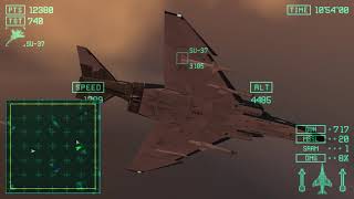 ace combat x - alect squadron - F-4E (Ace Difficult)