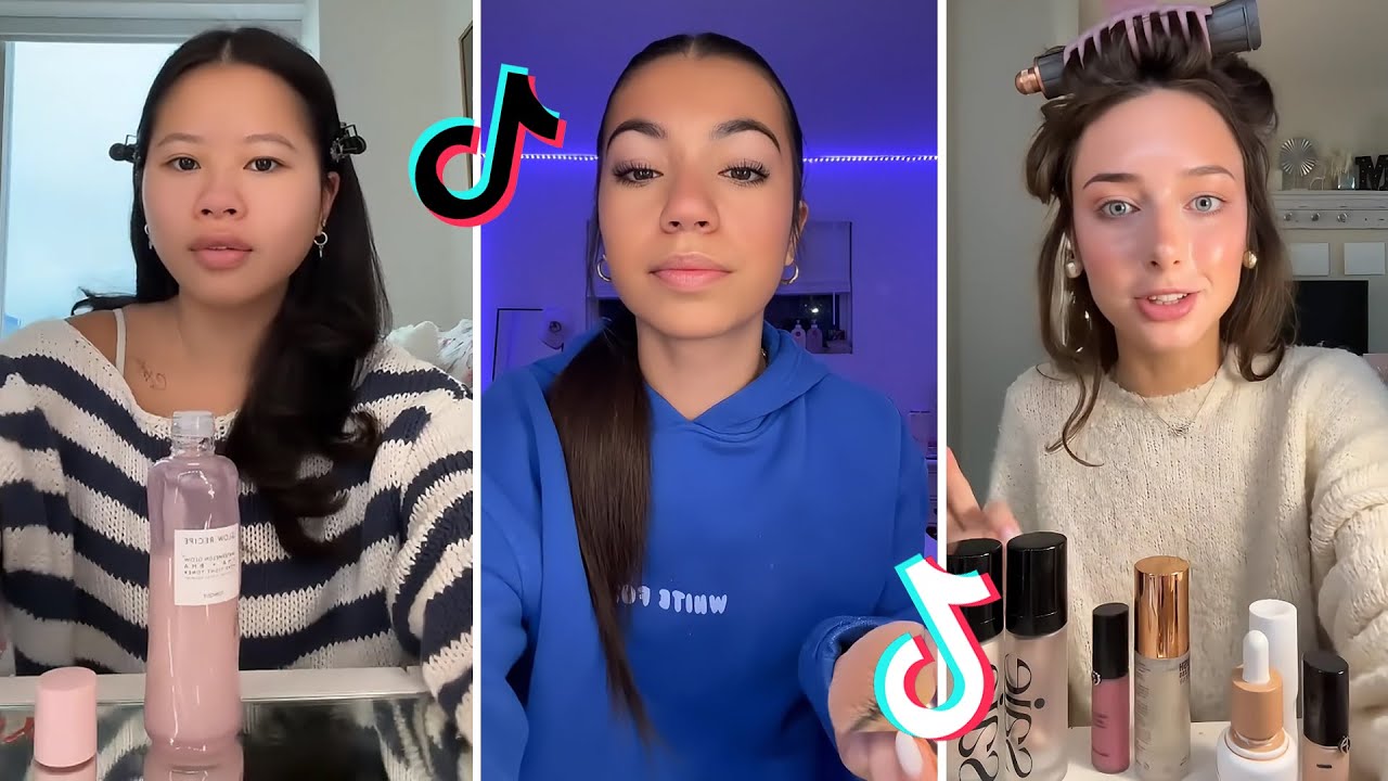 Makeup Tutorial Tiktok Compilation - GRWM ( Get Ready With Me ) ️ ...