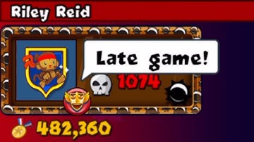 my opponent wanted to go late game so I did this... (Bloons TD Battles)