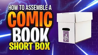 How To Assemble A Comic Book Short Box