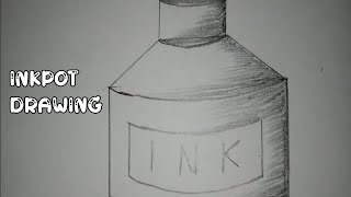 How to Draw and Paint an Inkpot | Easy Drawing | drawing drawing
