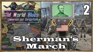 Shermanbot Turns Towards Carolina - 2 - Sherman's March - HOI4 Old World Blues