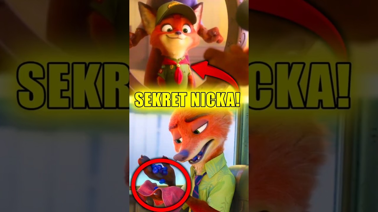 DLACZEGO NICK CIĄGLE TO ZE SOBĄ NOSIŁ? 🤔#zootopia     #nickandjudy     #disney