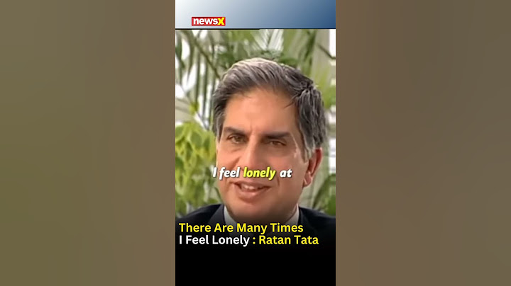 Ratan Tata revealed why he felt 'lonely' at times. Ratan Tata has passed away at age 86 #ratantata