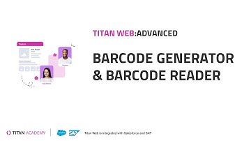 Experience Cloud Projects with Widgets - Barcodes: Generator & Reader