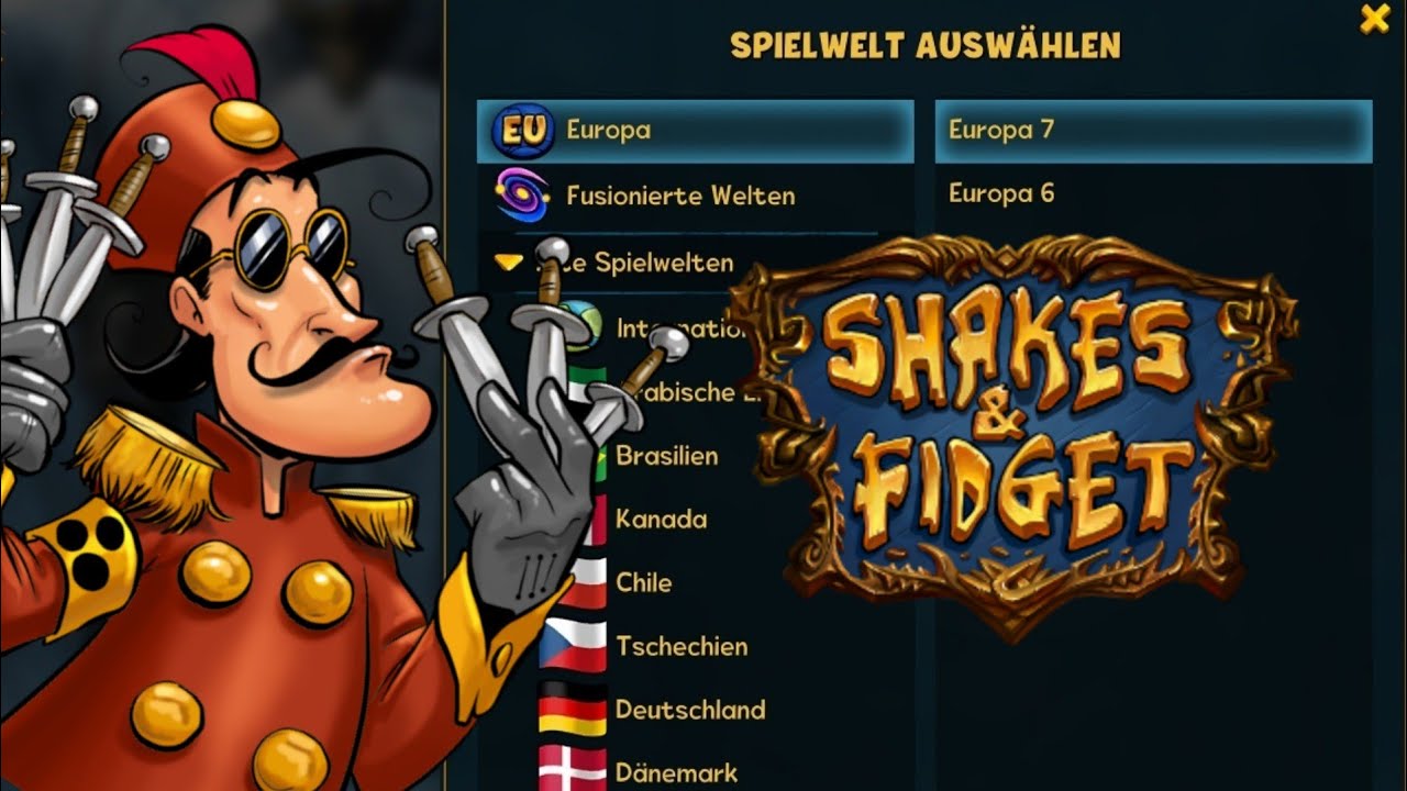 Shakes & Fidget - So wählst DU den richtigen Server | SfGame