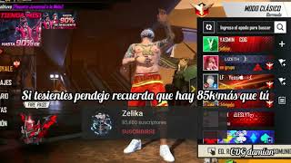 Para Zelika De Parte De Toda La Comunidad De Free Fire