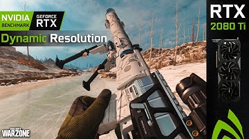 Warzone Dynamic Resolution Gameplay Season 2 | Not DLSS 2.0?