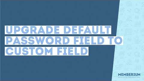 How to Migrate Passwords to a Custom Password Field