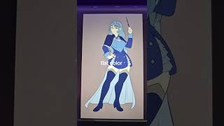 make an Icy Noblewoman with me #illustrations #charactercreation #openadopt #artprocess