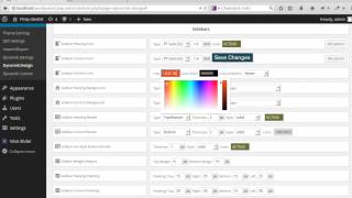 Edit the sidebar styles in a DWB Genesis child theme.