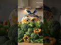 😁Eat Green vegetables and make body healthy 😁😋 #funny #kidssong #food #comedy