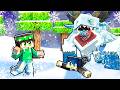 HO INCONTRATO UNO YETI NEL MONDO PIÙ FREDDO DI MINECRAFT!