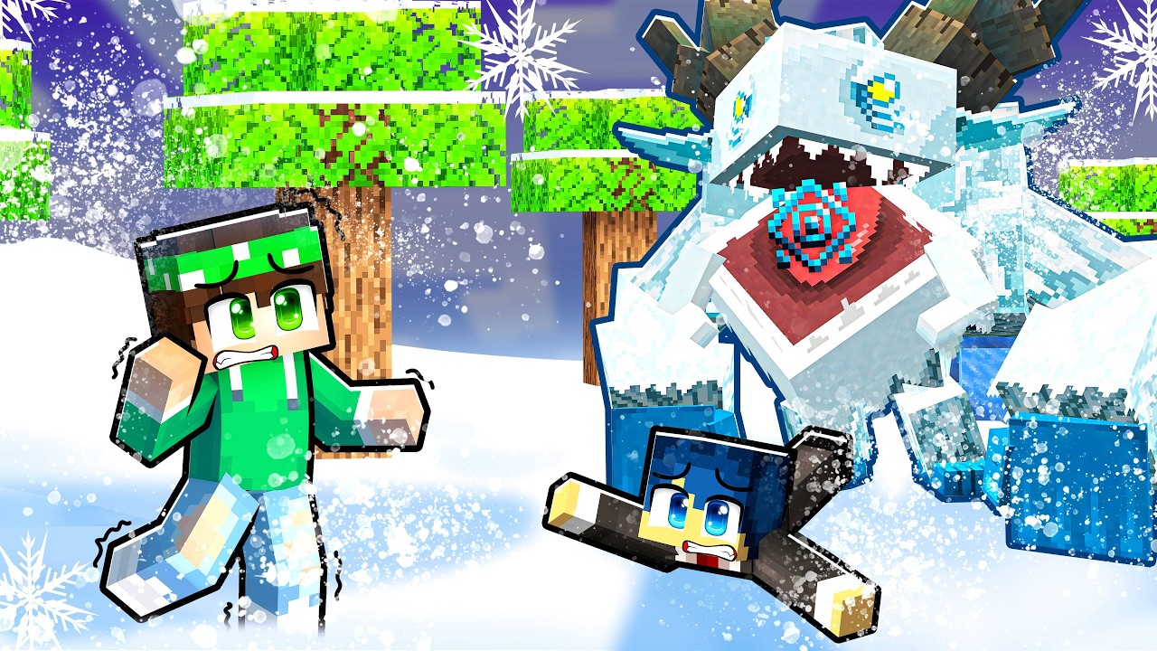 HO INCONTRATO UNO YETI NEL MONDO PIÙ FREDDO DI MINECRAFT!