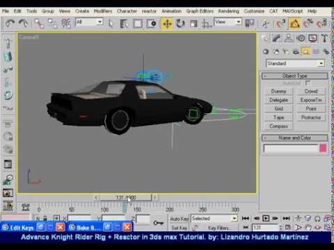 Knight Ridder Rig Advanced Knight Rider Rig in 3ds Max Tutorial by Lizandro Hurtado M ...