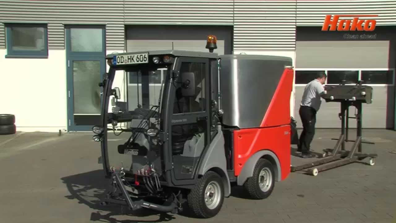 Hako Citymaster 600 - Der Profi in der Kompaktklasse Kehrmaschine Mehrzweckgerät Geräteträger