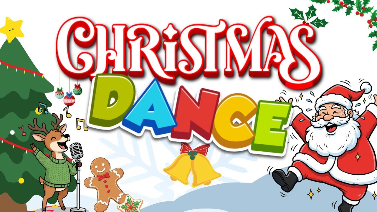 🎄Ho Ho Ho!🎉 CHRISTMAS DANCE TIME!💥 SUPER FUN Dance Kids Songs ...