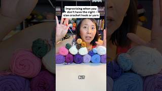 Part 2 of crocheting a lookalike doll: improvising the pattern materials