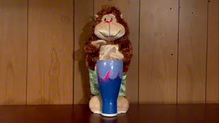 2006 Gemmy PROTOTYPE Animated Conga Drum Monkey - “Wipe Out”