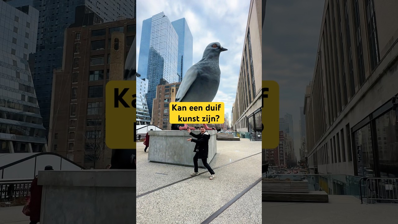 Kan een duif kunst zijn?