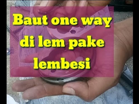 CARA MENGATASI OLI BOCOR AKIBAT BAUT TAP OLI YANG RETAK TANPA BONGKAR MESIN | TUTORIAL. 