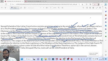 OCS PRELIM 2023 - MOCK TEST  1 DISCUSSION