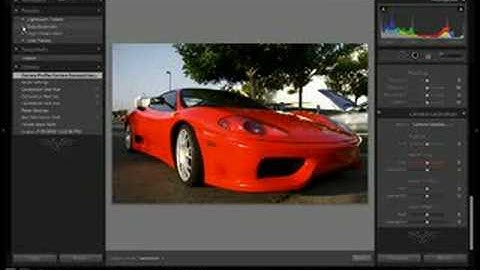 Adobe Photopshop Lightroom Camera Calibration