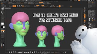 Famous how to create base mesh for stylized face Profile