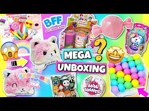 XXL SPIELZEUG SURPRISE 😱 Unboxing Tiktok Spielzeugtrends 🤩 Emotimons, Fidgets, Princess...?! 🔥