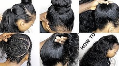 HOW TO DO NATURAL LOOKING SEWIN WEAVE ( VERY NATURAL LOOKING)