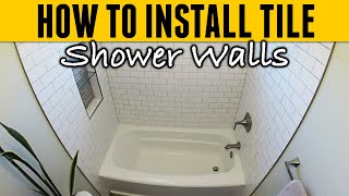 The Complete Guide to Installing Tile on Shower or Bathtub Walls by Handyman Startup 294,054 views 4 years ago 36 minutes