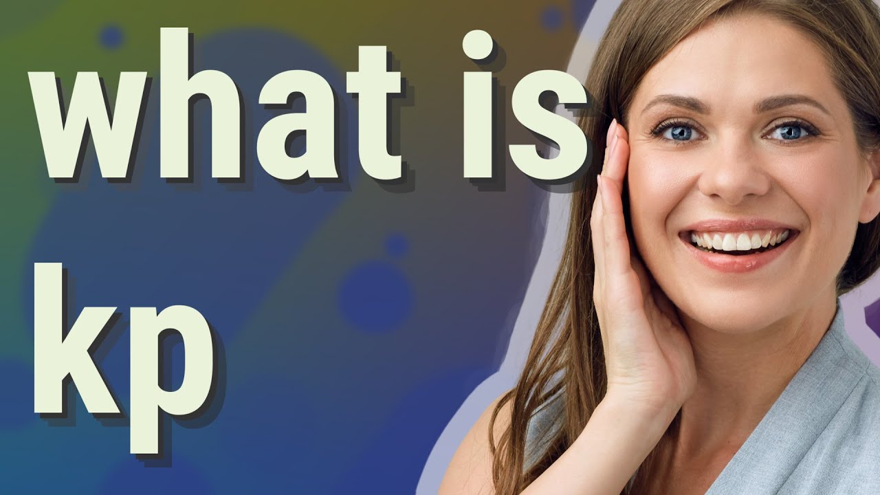 Kp | meaning of Kp - YouTube