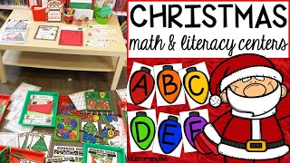 Christmas Math & Literacy Unit Preview