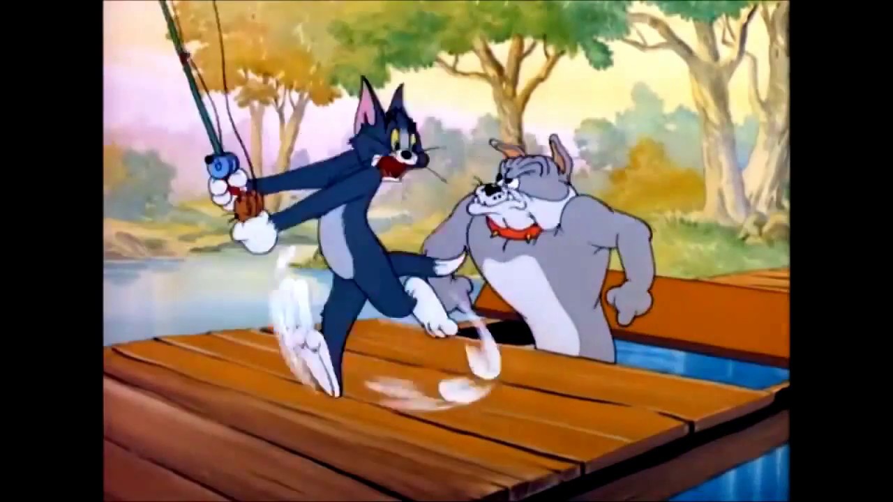Tom and Jerry Cat Fishing 1947 YouTube