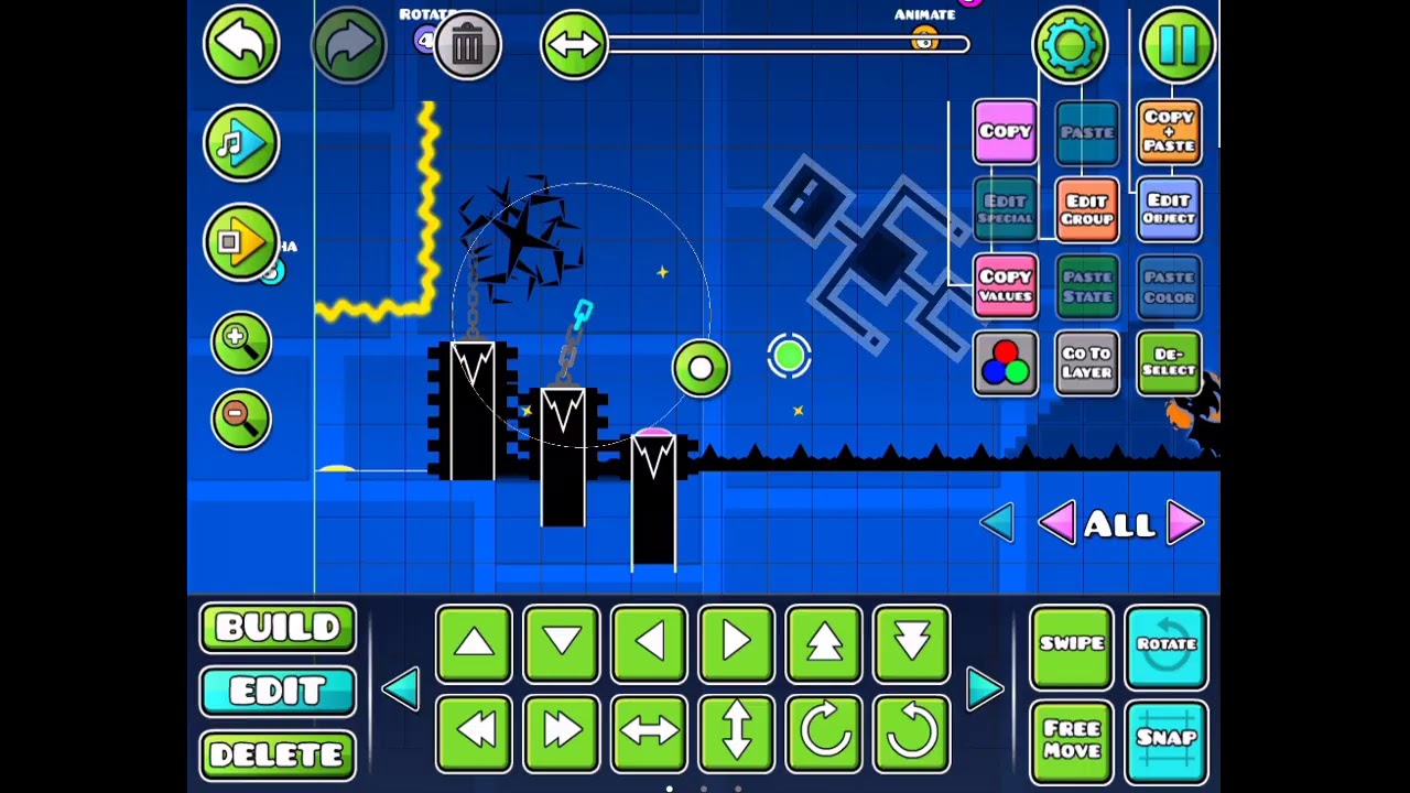 random geometry dash stream - YouTube