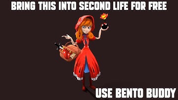 Bento Buddy - Animesh (Poly Lo) mapping / conversion / animation / Second Life(R)